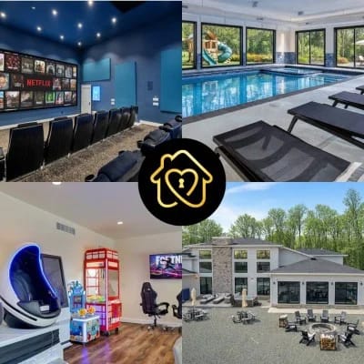 Indoor Pool/Arcade/Theater/HotTub/Pickleball/Trail - Holiday Home